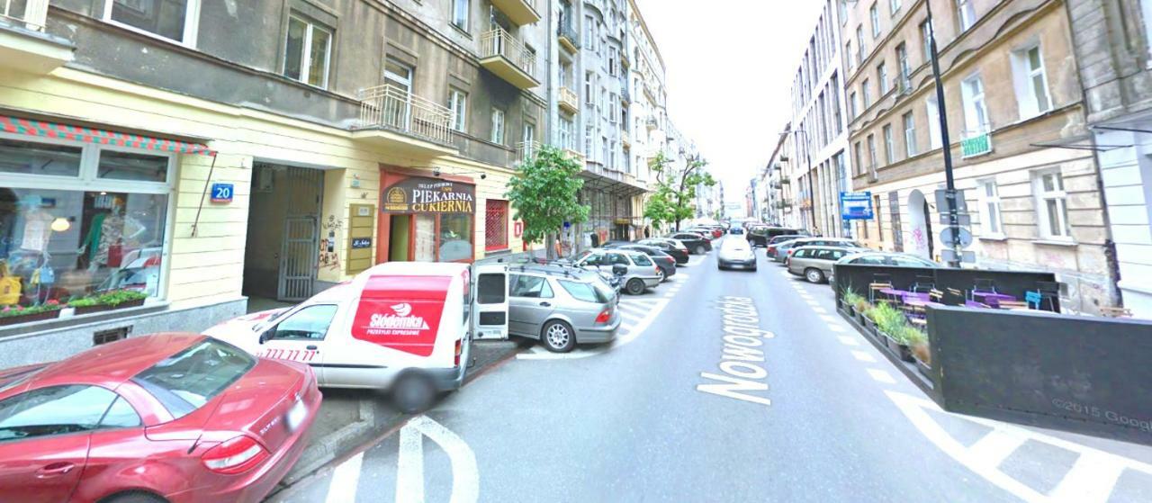 Nowogrodzka Cozy Studio Apartment Warsaw Luaran gambar